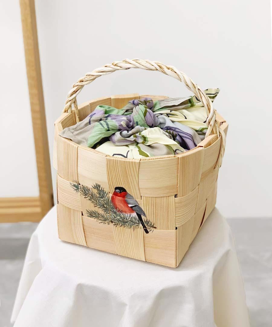rosa mosa WOODEN SHOPPER SQUARE